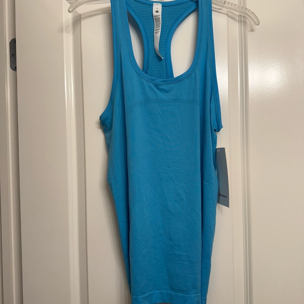 lululemon athletica Blue Tank Top